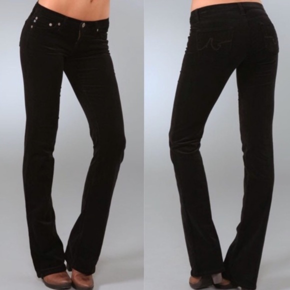 Ag Adriano Goldschmied Denim - AG the club black flared jeans size 30 X 30